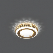 BL084 Gu5.3 LED 3000K золото/белый